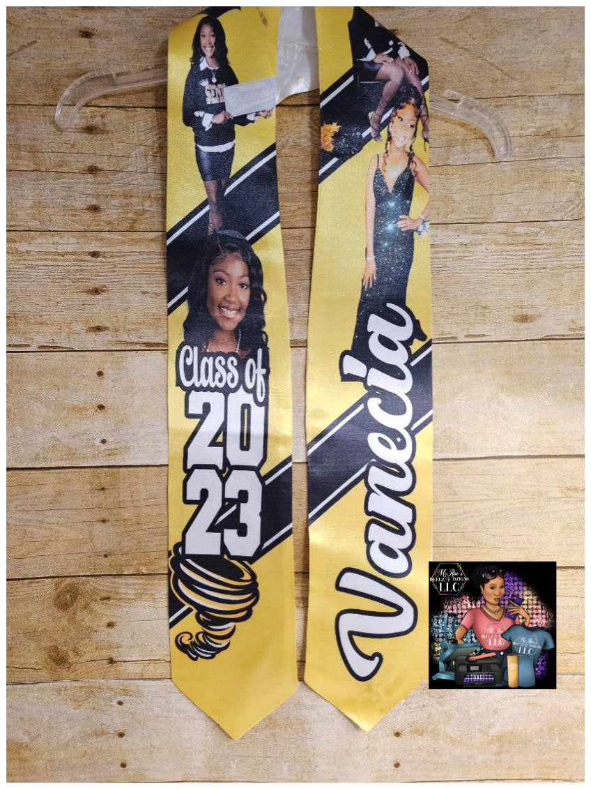 CUSTOM GRADUATION STOLE