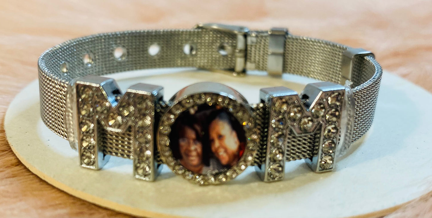 Mom Bling Bracelet