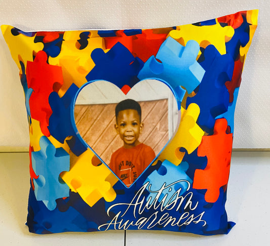 Autism Awareness Pillow