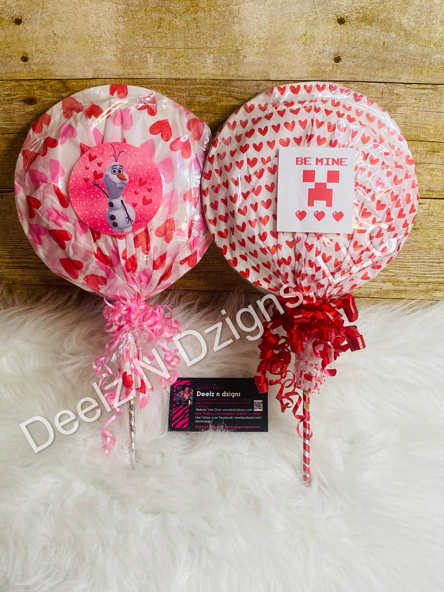 Valentine Lollipops