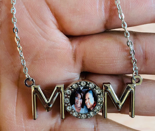 Mom Bling Necklace